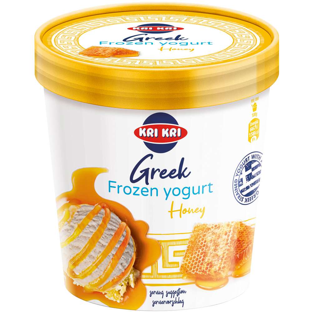 Link zu  Eis, Honig, Greek Frozen Yogurt