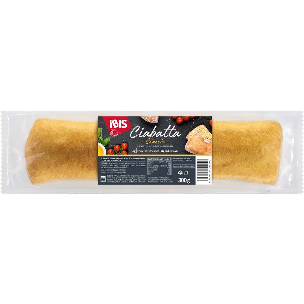 Link zu  Ciabatta Klassik, zum Aufbacken