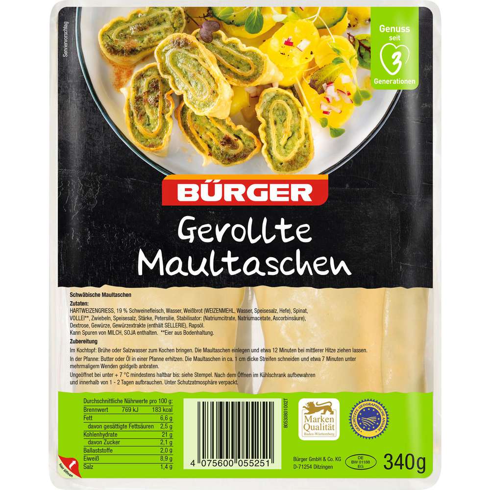Link zu  nGerollte Maultaschen