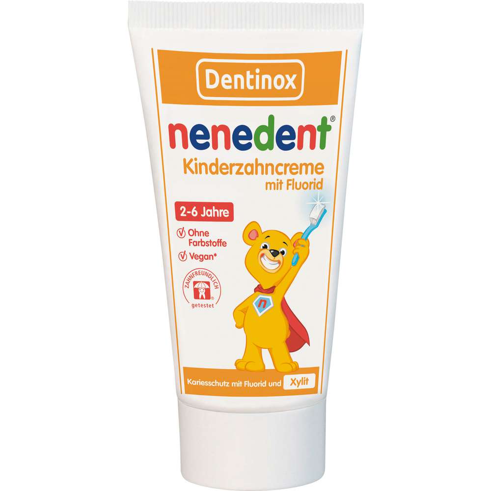 Link zu  Kinder Zahncreme mit Fluorid
