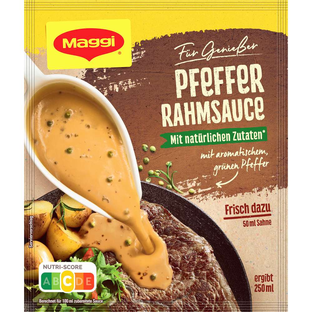 Link zu  Genießer Sauce, Pfeffer Rahm