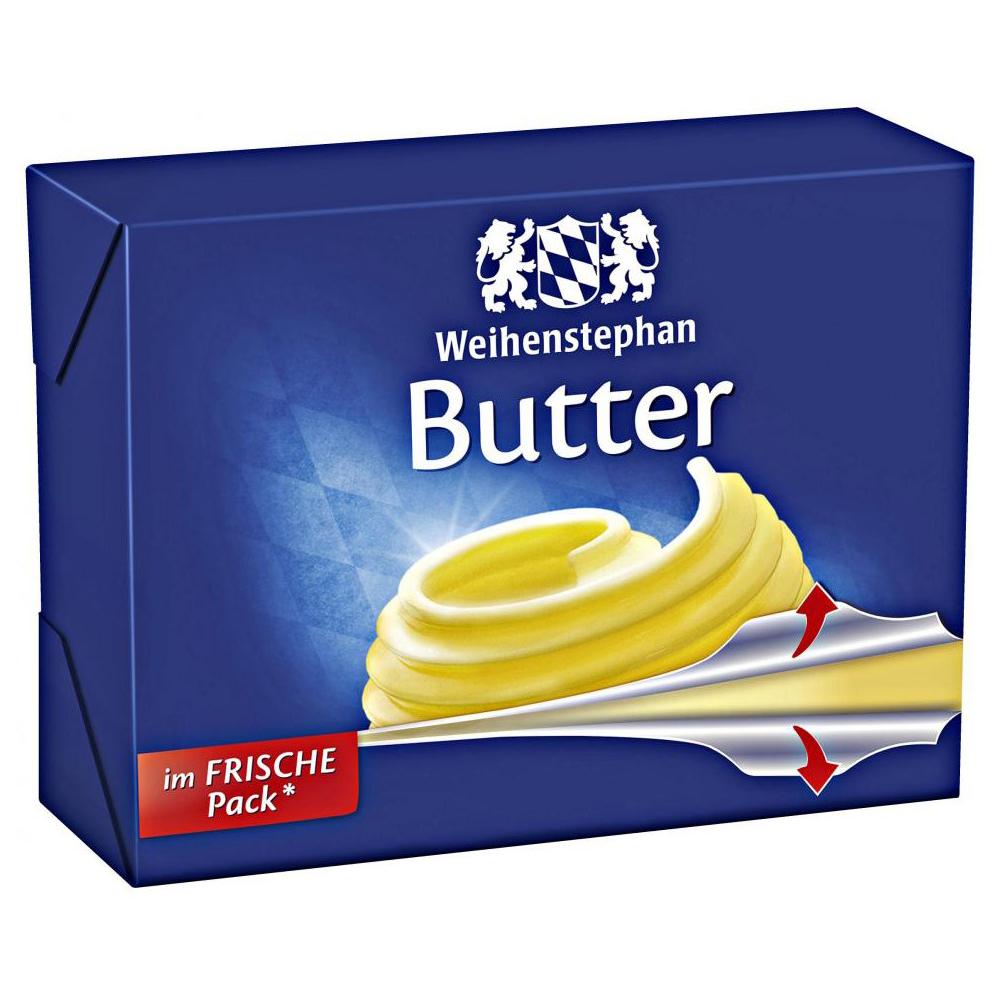 Link zu  Weihenstephan Butter oder Die Streichzarte, je 250 g