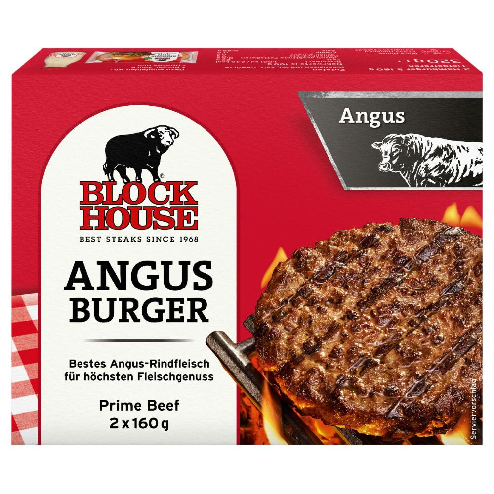 Link zu  Block House Burger, je 320–500 g