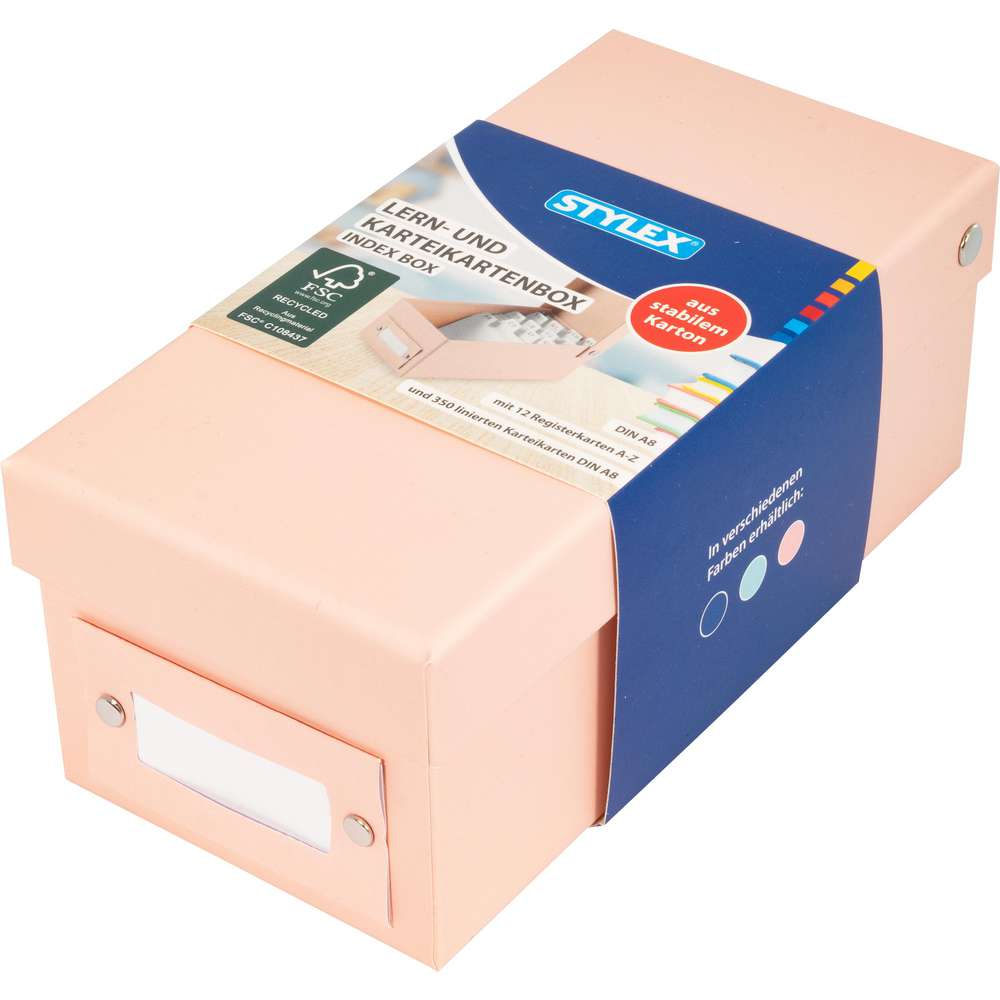 Link zu  Lern-& Karteikartenbox DIN A8