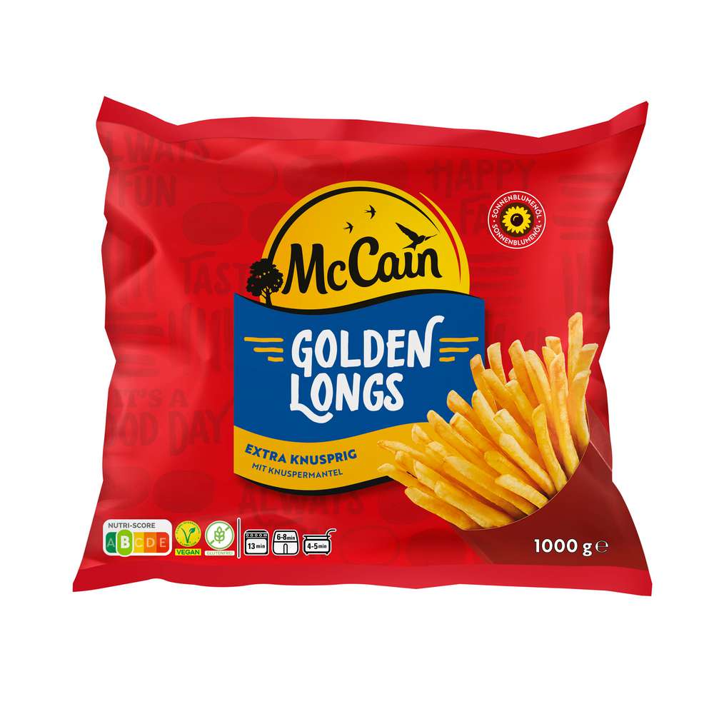 Link zu  Pommes Frites Golden Longs, tiefgekühlt