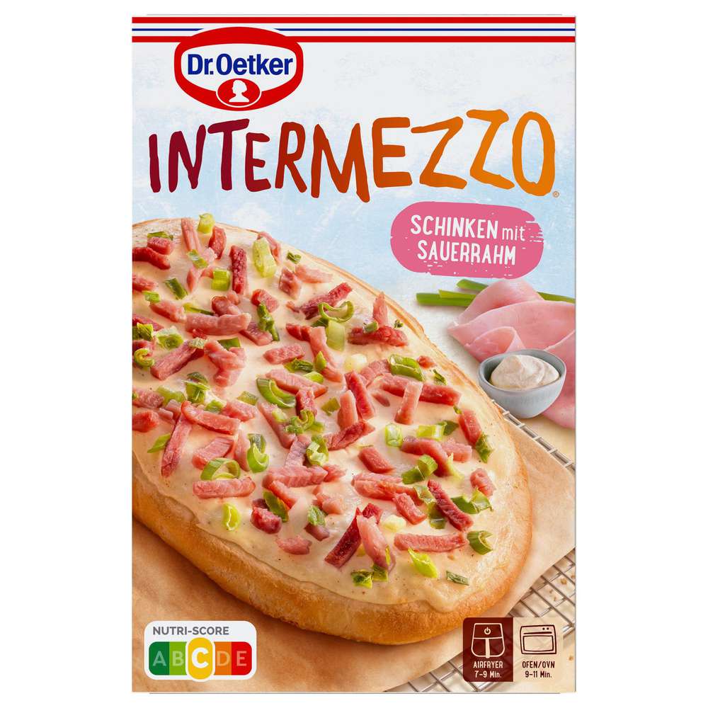 Link zu  Pizzabrot Intermezzo, Schinken mit Sauerrahm