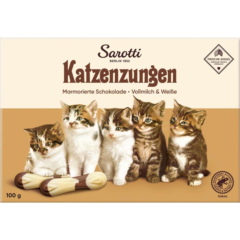 Link zu  Katzenzungen, Vollmilch-Weiß