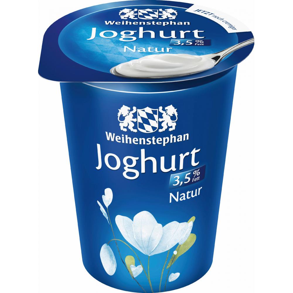 Link zu  Weihenstephan Naturjoghurt, je 500 g