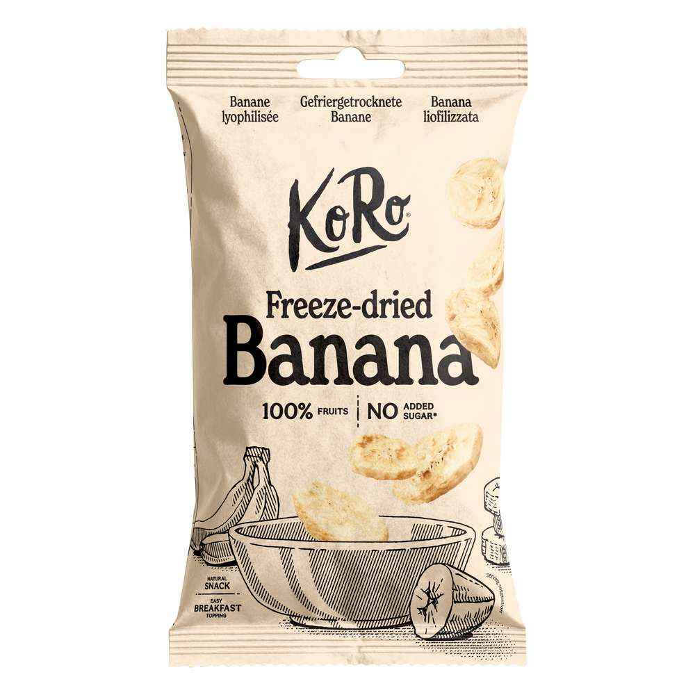 Link zu  Gefriergetrocknete Bananenscheiben