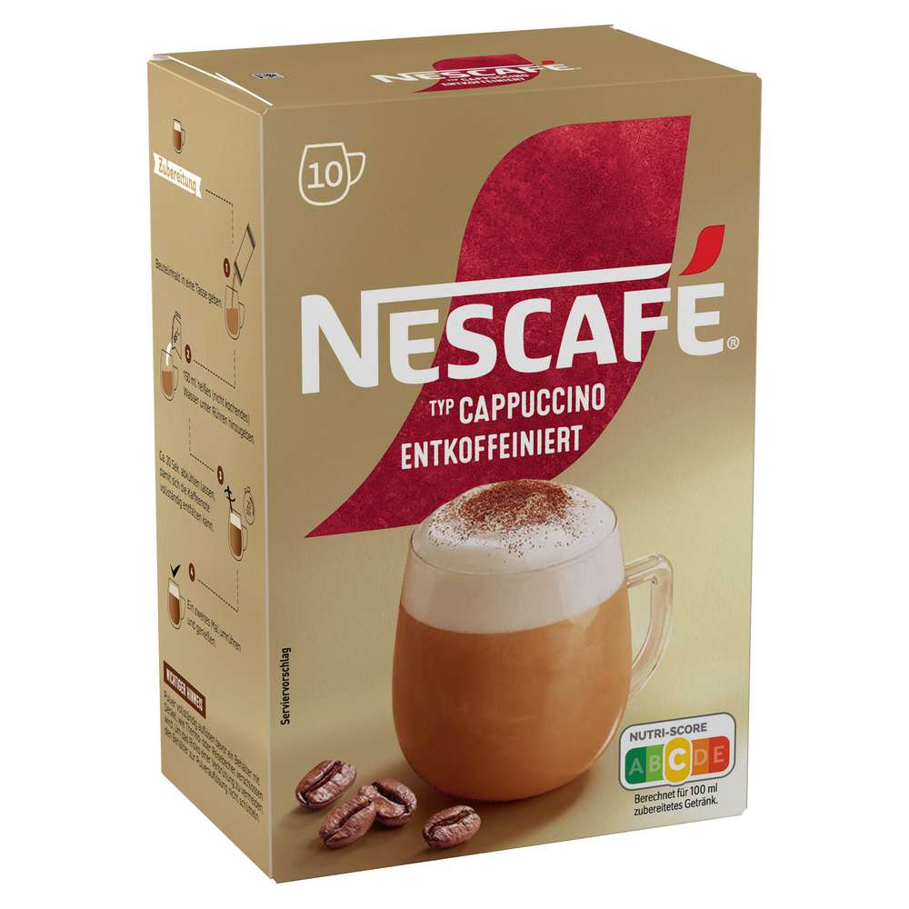 Link zu  Instant-Cappuccino Gold, entkoffeiniert