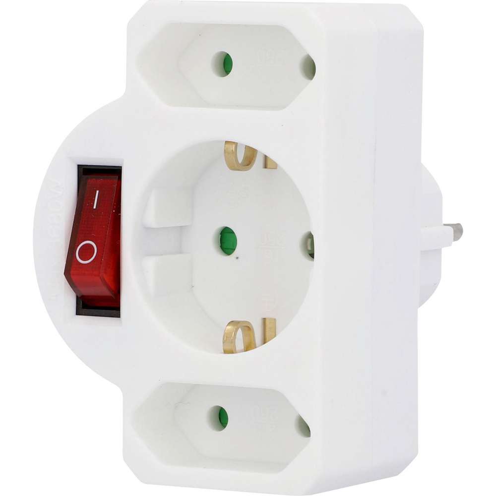 Link zu  Zwischenstecker Schuko Euro Unitec