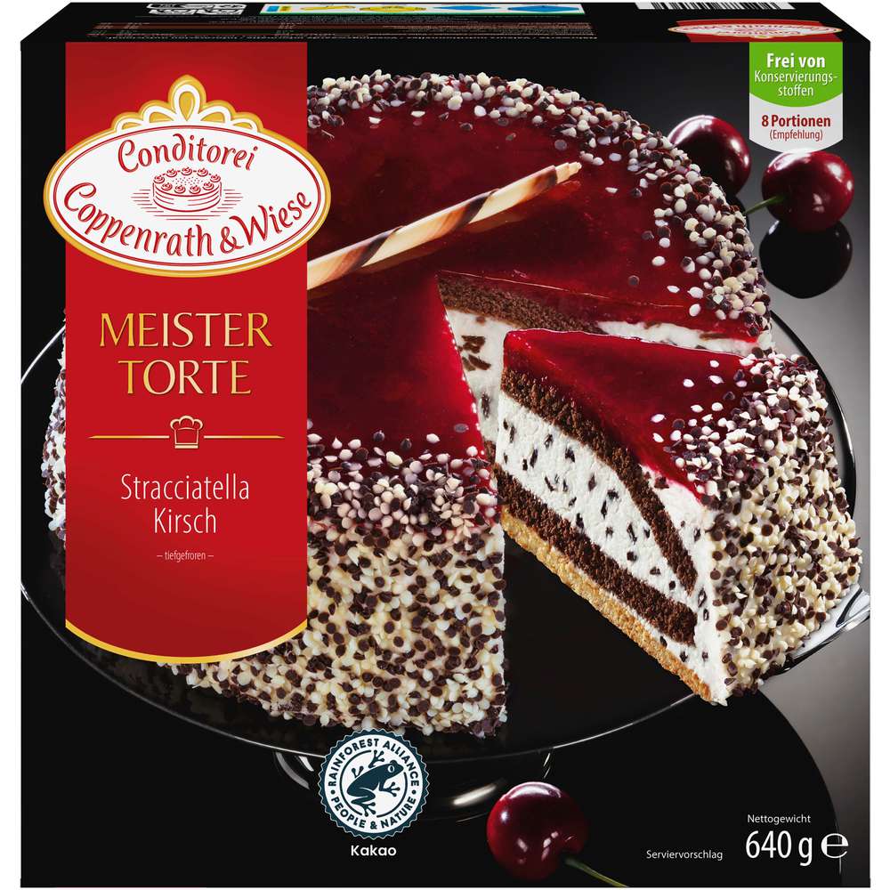 Link zu  Meistertorte Stracciatella-Kirsch, tiefgekühlt