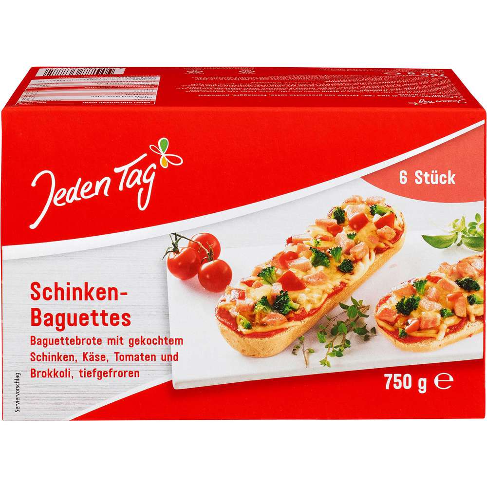 Link zu  Baguette Schinken, tiefgekühlt