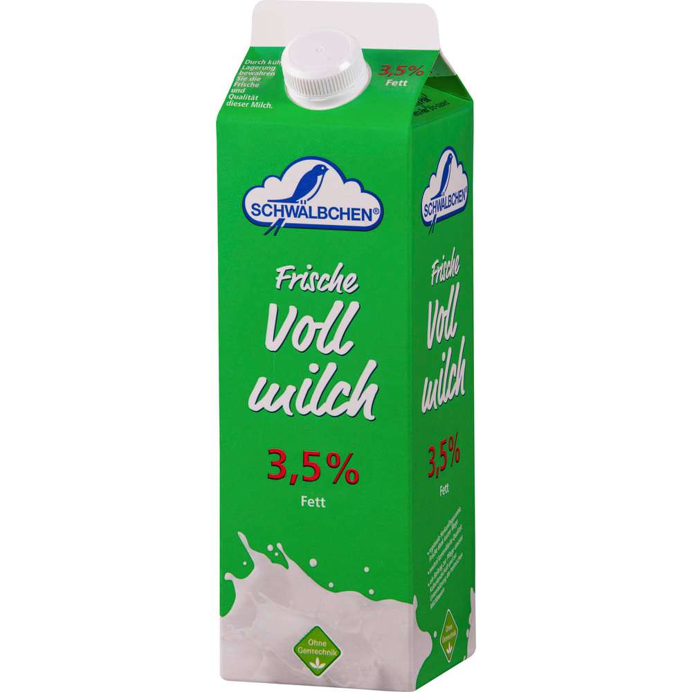Link zu  Frische Vollmilch, länger haltbar 3,5% Fett
