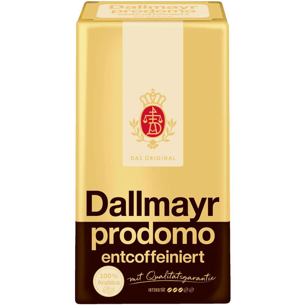 Link zu  Kaffee Prodomo entkoffeiniert, gemahlen