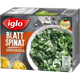 Link zu  Blatt-Spinat mit Gorgonzola