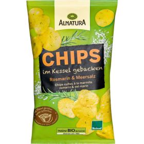 Link zu  Bio Kessel Chips, Rosmarin & Meersalz