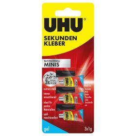 Link zu  Sekundenkleber blitzschnell, MINIS Gel 3x1g