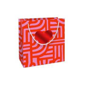 Link zu  Geschenktasche 20 x 21 cm Kraftpapier Labyrinth
