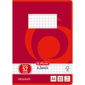 Link zu  Oktavheft A6, kariert, 32 Blatt