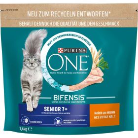 Link zu  Katzen-Trockenfutter One, Huhn Senior