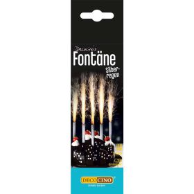 Link zu  Kuchendekoration Fontäne, silber