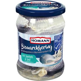 Link zu  Bismarckhering mit Zwiebeln & Senf