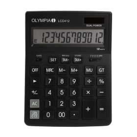 Link zu  Taschenrechner LCD 412, schwarz