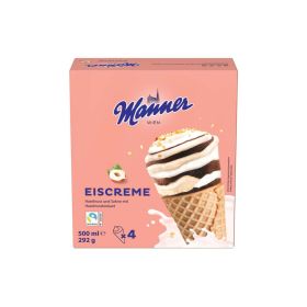 Link zu  Waffeleis, Haselnuss-Sahne-Haselnusskrokant