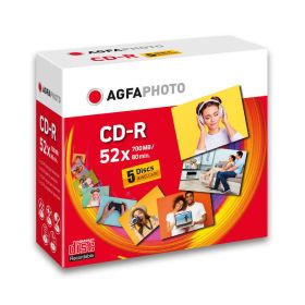 Link zu  CD-R 700 MB 52x Speed 5er Jewel
