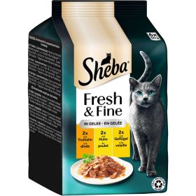 Link zu  Katzen-Nassfutter Fresh & Fine, Truthahn/Huhn/Gelee