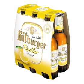 Link zu  Biermischgetränk, Radler, Zitrone, 2,5 %, 6 x 0,33l (6x 0,330 Liter)
