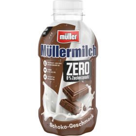 Link zu  Müllermilch Schoko-Geschmack, 0% Zuckerzusatz