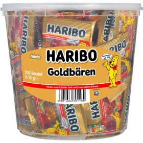 Link zu  Goldbären Minis, 100 Beutel in der Dose