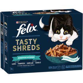 Link zu  Tasty Shreds Katzen-Nassfutter, Fisch-Mix in Sauce