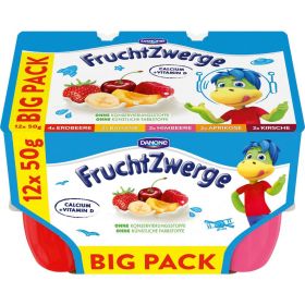 Link zu  Fruchtquark, Erdbeere/Banane/Himbeere/Aprikose/Kirsche