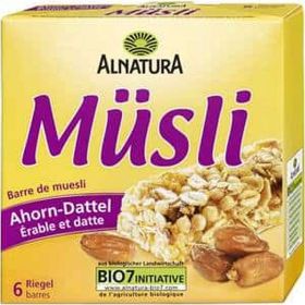 Link zu  Müsli-Riegel, Ahorn-Dattel