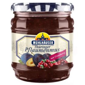 Link zu  Fruchtaufstrich Thüringer Pflaumenmus, mit Cranberry