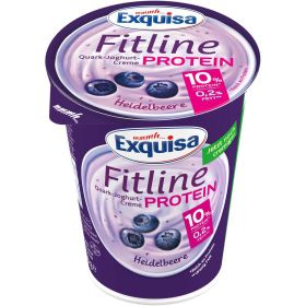 Link zu  Protein Quark-Joghurt-Creme Fitline, Heidelbeere