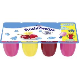Link zu  Fruchtquark, Himbeere/Kirsche/Vanille 8 x 50g