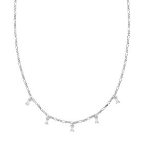 Link zu  Damen Halskette mit Anhänger aus Silber 925 mit Zirkonia (4056874027038)