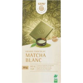 Link zu  Bio Tafelschokolade Grand Chocolate, Matcha Blanc