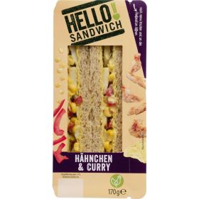 Link zu  Sandwich Hähnchen+Curry