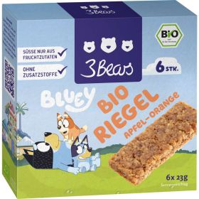 Link zu  Bluey Bio Apfel-Orange Riegel