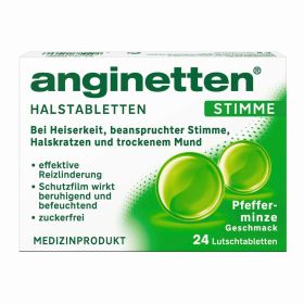 Link zu  Halstabletten Stimme