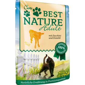 Link zu  Katzen-Nassfutter Adult, Kalb/Zucchini/Distelöl