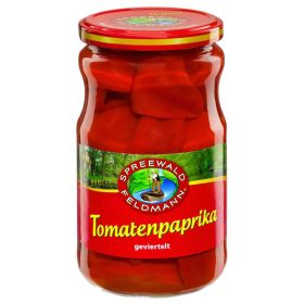 Link zu  Tomatenpaprika, geviertelt