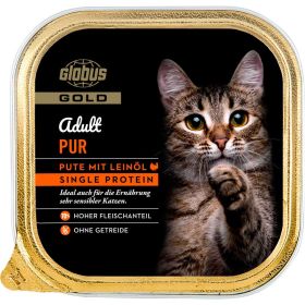 Link zu  Katzen-Nassfutter mit Pute