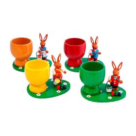 Link zu  Eierbecher mit Hase, 4-fach sortiert