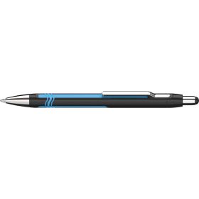 Link zu  Kugelschreiber Epsilon extra breit, schwarz-cyan